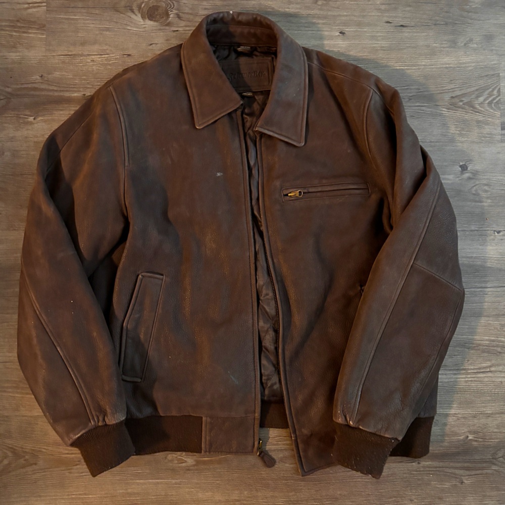 Men’s Large St John’s Bat Bomber Jacket